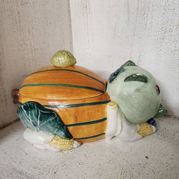 Neiman Marcus Italy Vegetable Pig Tureen - Picture 2 of 7